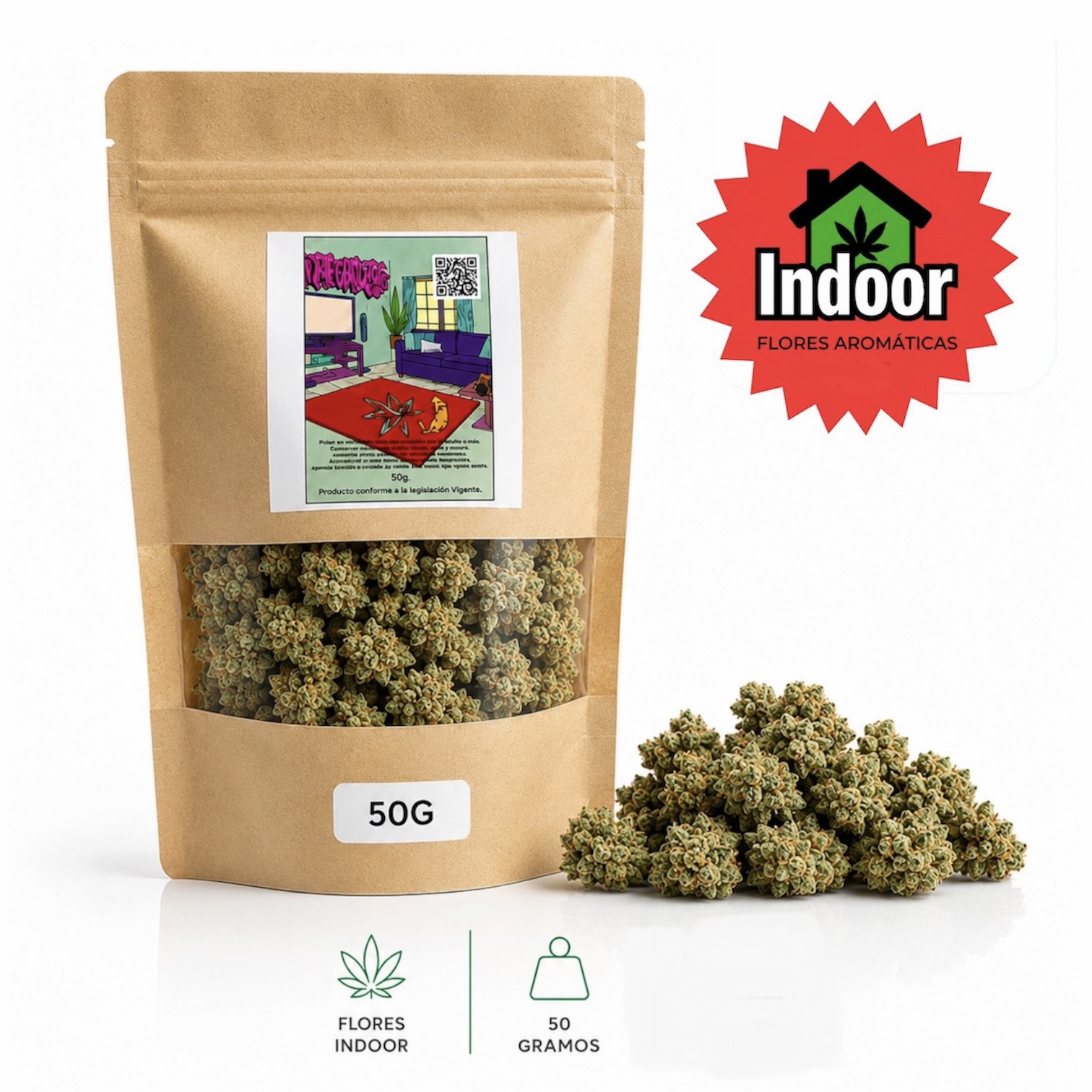 SMALL BUD INDOOR | ENVASE 50G 🌱🚀