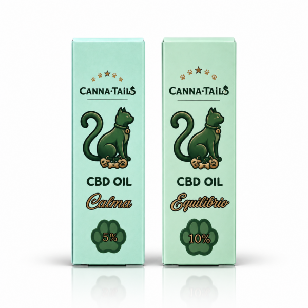 ACEITE CBD CANNATAILS PARA MACOTAS - 5% / 10%